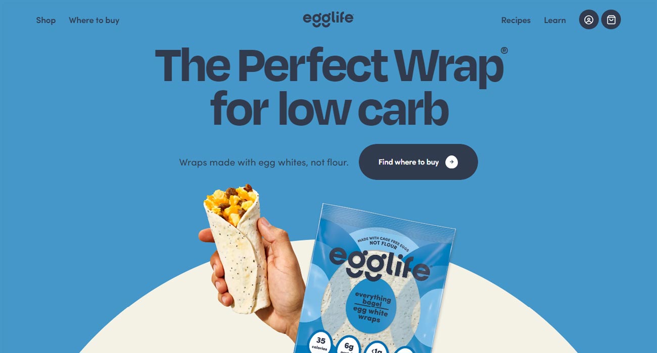 Egglife Foods website