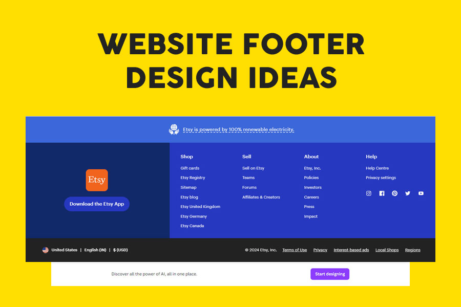 Footer Design Ideas